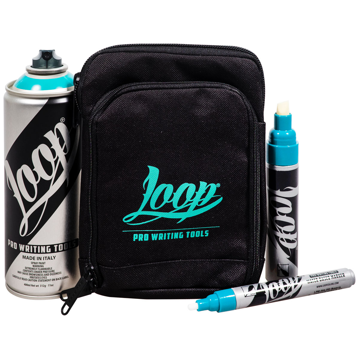 Loop "Shoulder Bag Geschenk Set - Turquoise"