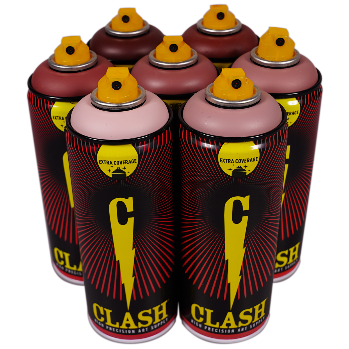 Clash "Color Serie 21" Brown Tones (7x400ml)