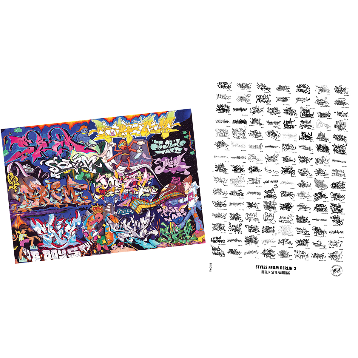 Graffitibox "2er Posterset #2" DIN A1 (gerollt)