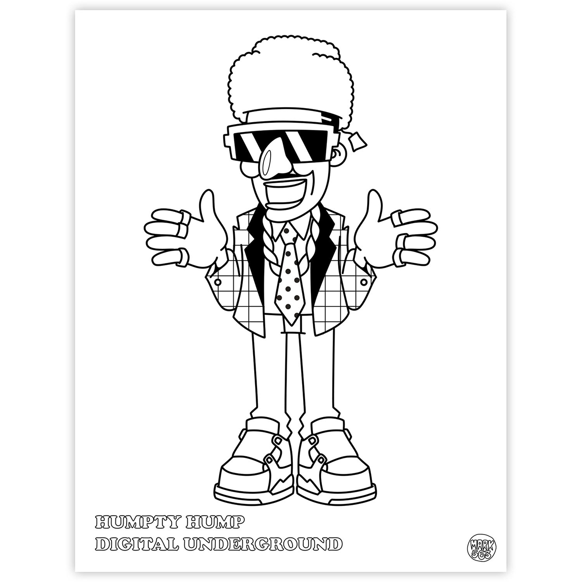 book_hiphopcoloringbook_7 Ausmalbuch "Hip Hop Coloring Book"