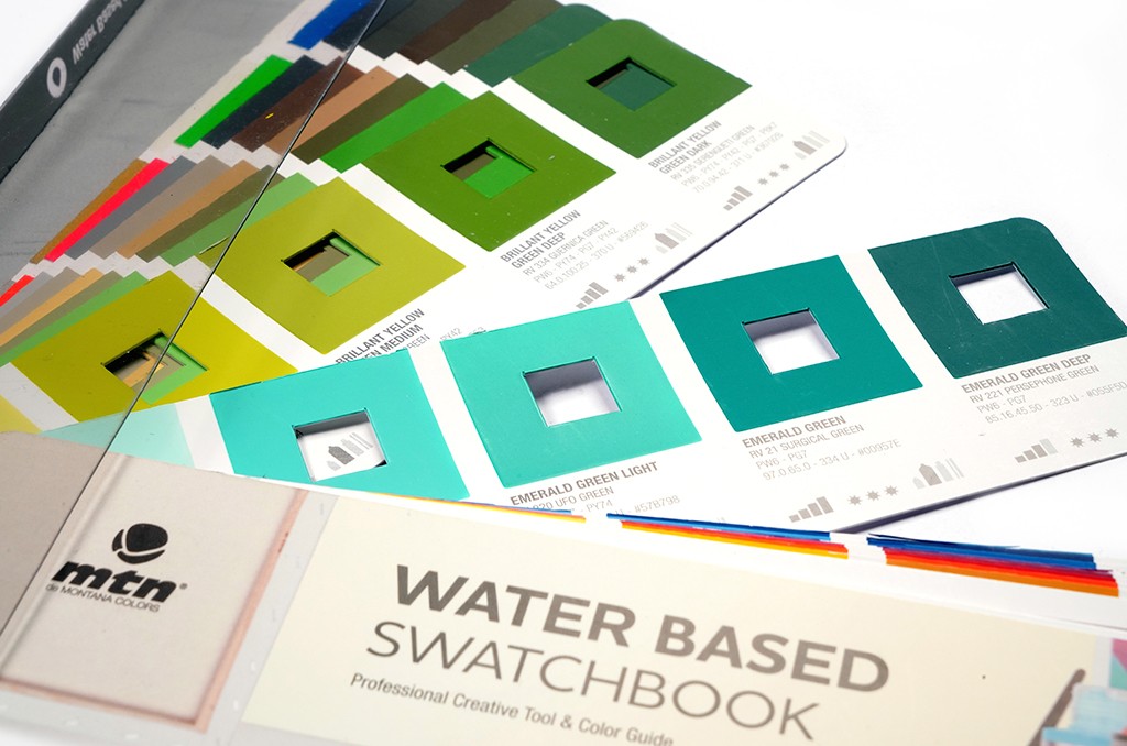 Mtn Water Based Swatchbook