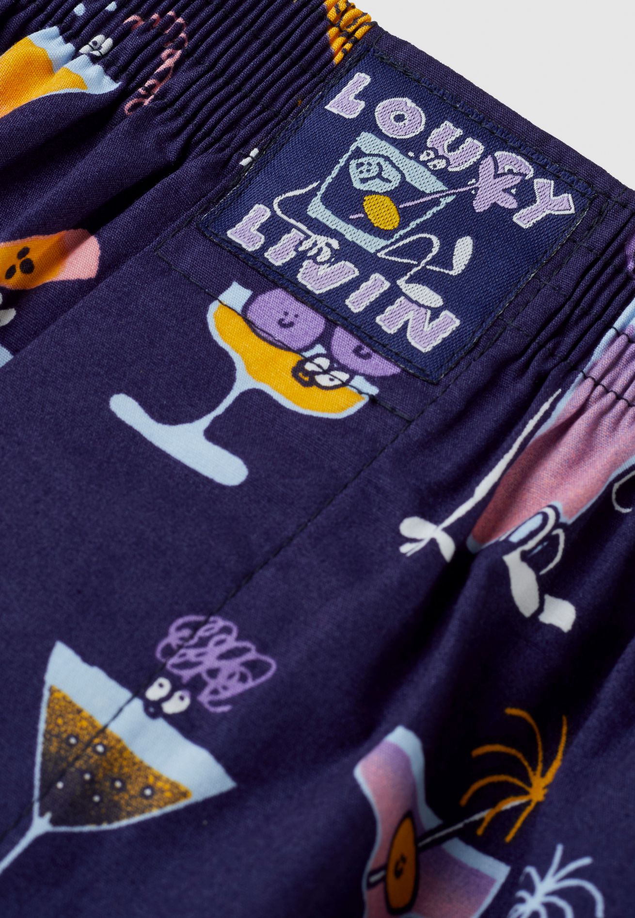 Lousy_Cocktails_02 Lousy Livin Boxershorts "Cocktails" Navy