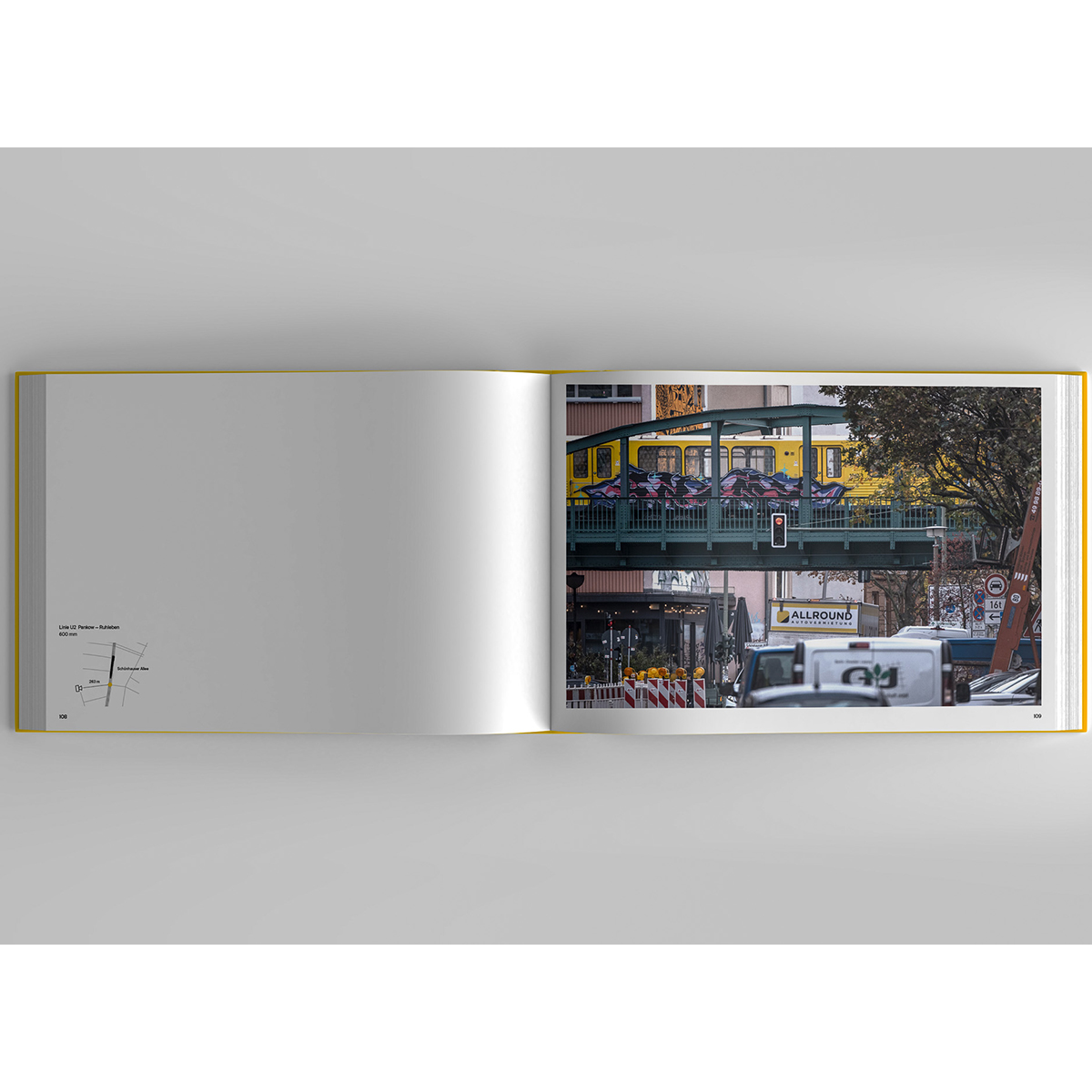 Buch "Peter Stelzig - Running the High Line II" (A4)