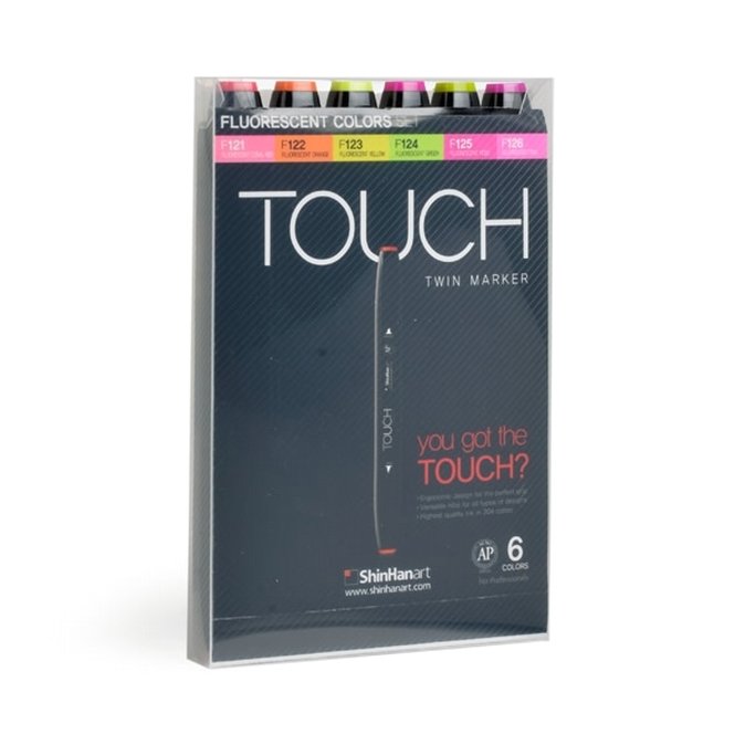 Touch "Twin 6er Set - Fluorescent"