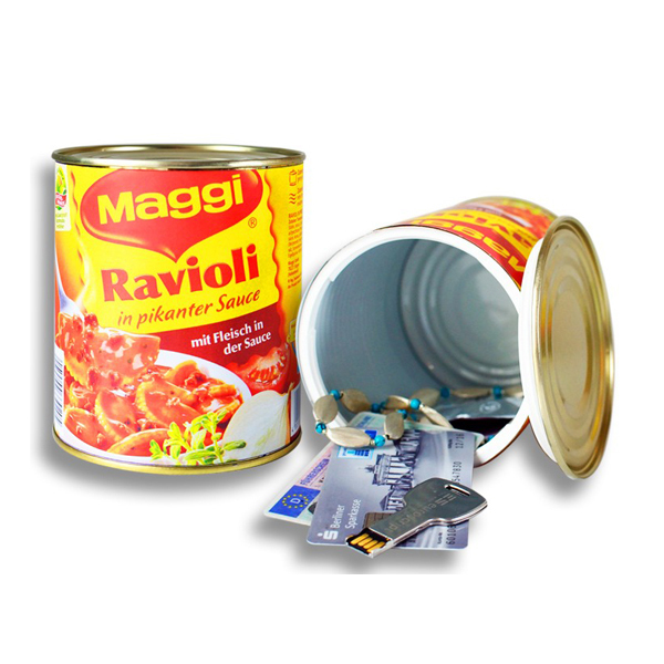 Plastic Fantastic "Dosensafe Maggi Ravioli" - Geheimversteck