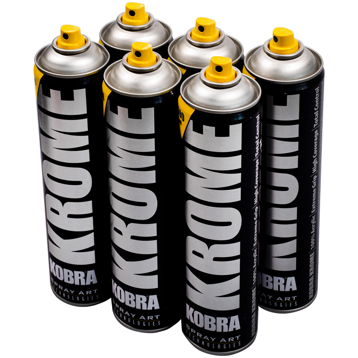 Kobra "Krome One Color Sixpack - Chrome" (6x600ml)
