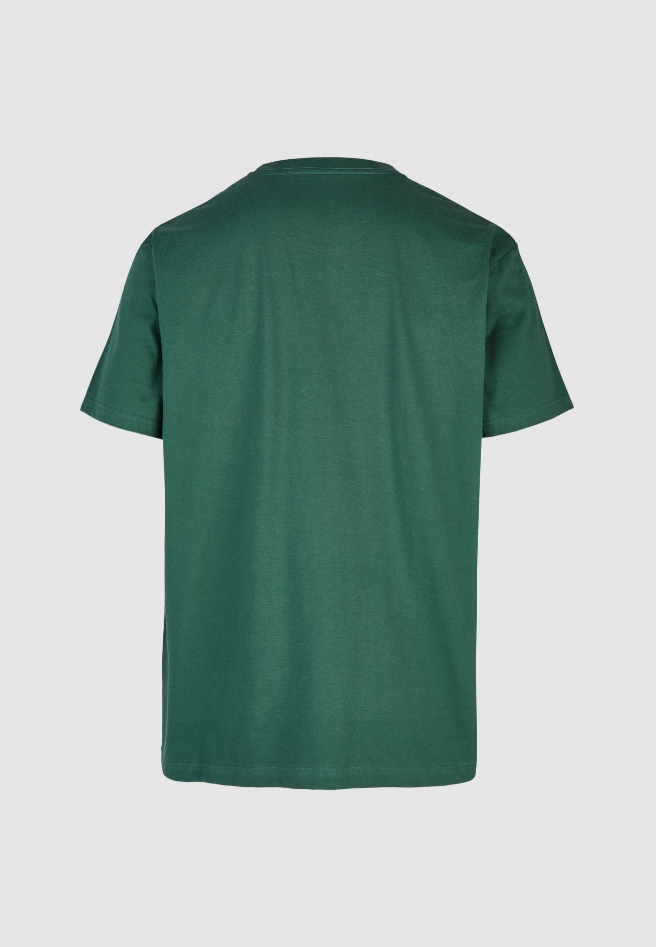 Cleptomanicx Boxy T-Shirt "Cubes" Evergreen