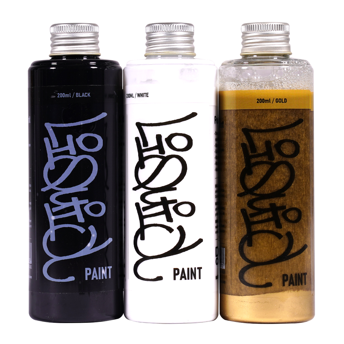 Dope "Liquid Refill" Black White Gold 3er Set (3x200ml)