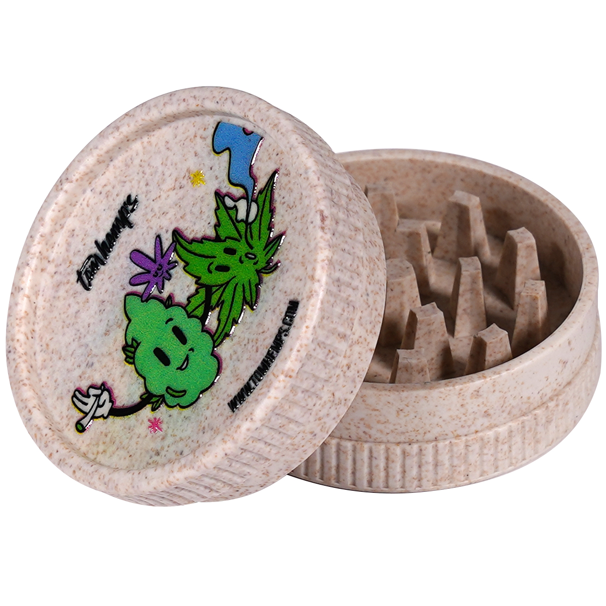 Tom Hemp´s "Small Friends Bio Grinder" 2-teilig