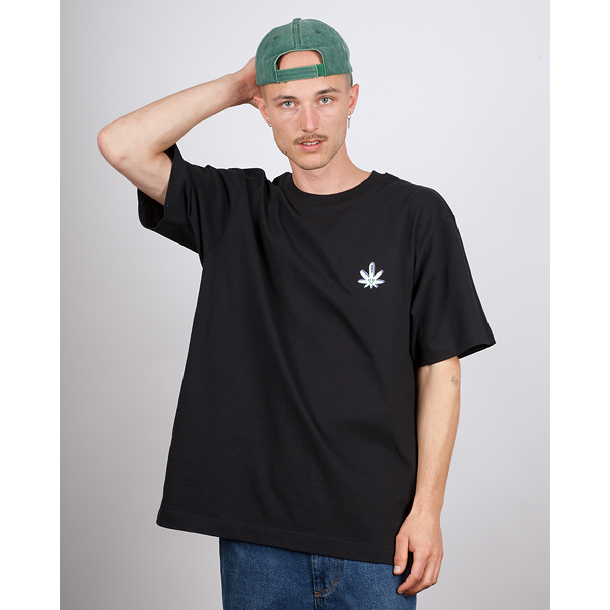 T-Shirt "Space Out" Black