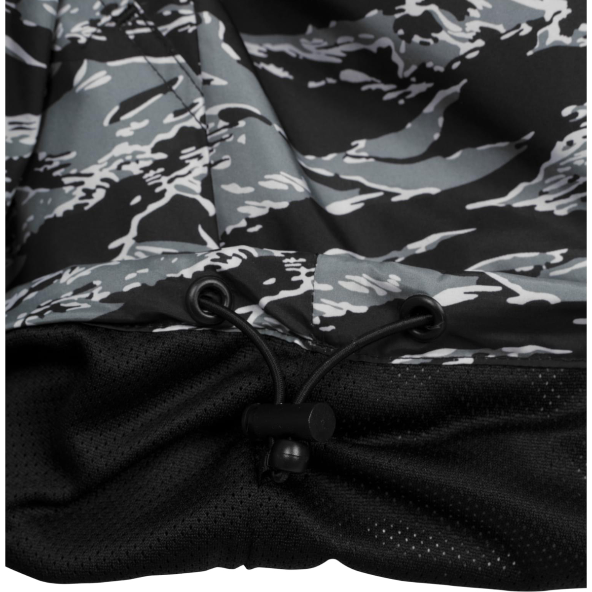 Urban Classics "Tiger Camo Pull Over Windbreaker" Stone Camo