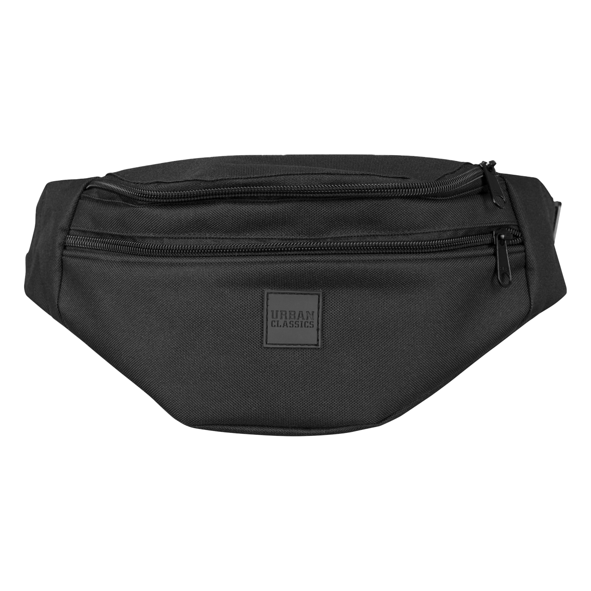 Urban Classics "Double-Zip Shoulder Bag" Black/Black