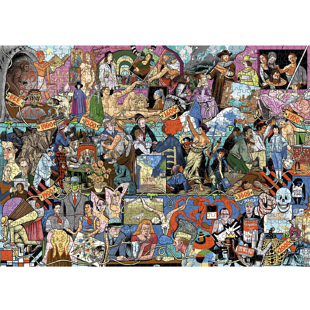 Puzzlebox "Pieces of Art + Warhol´s World"