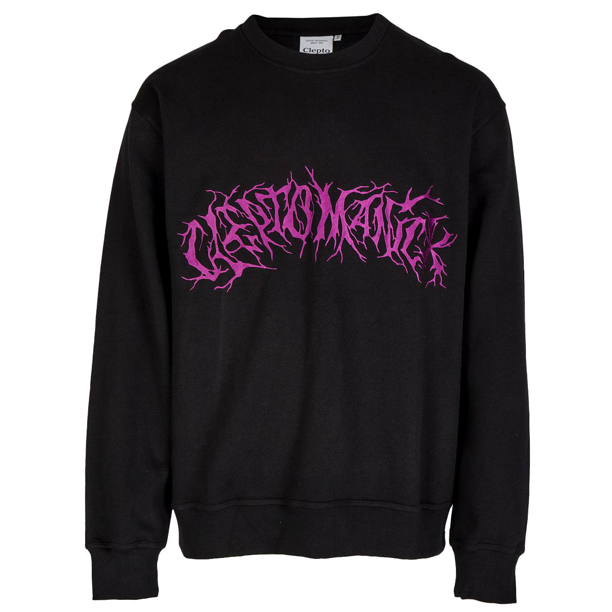 Cleptomanicx Crewneck "Demon Ravers" Black