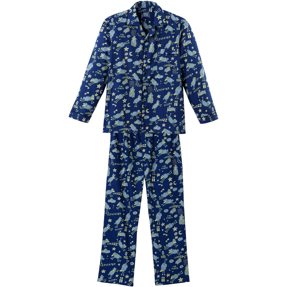 Lousy Livin Pyjama "Sheep" True Blue