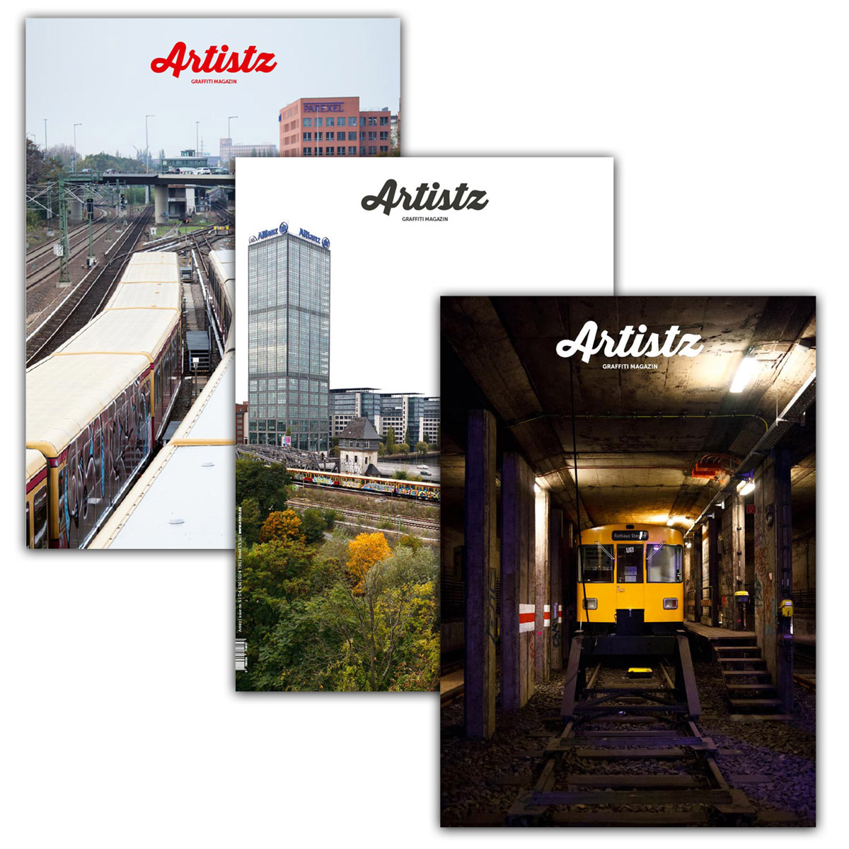 Magazin 3er Bundle "Artistz #5 #6 #7"