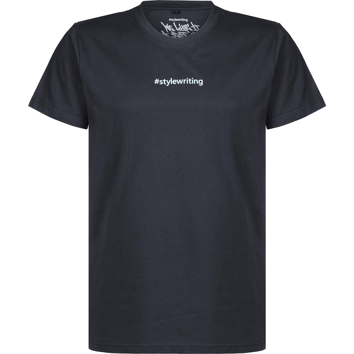 #Stylewriting T-Shirt "Logo" Dark Navy/Aqua