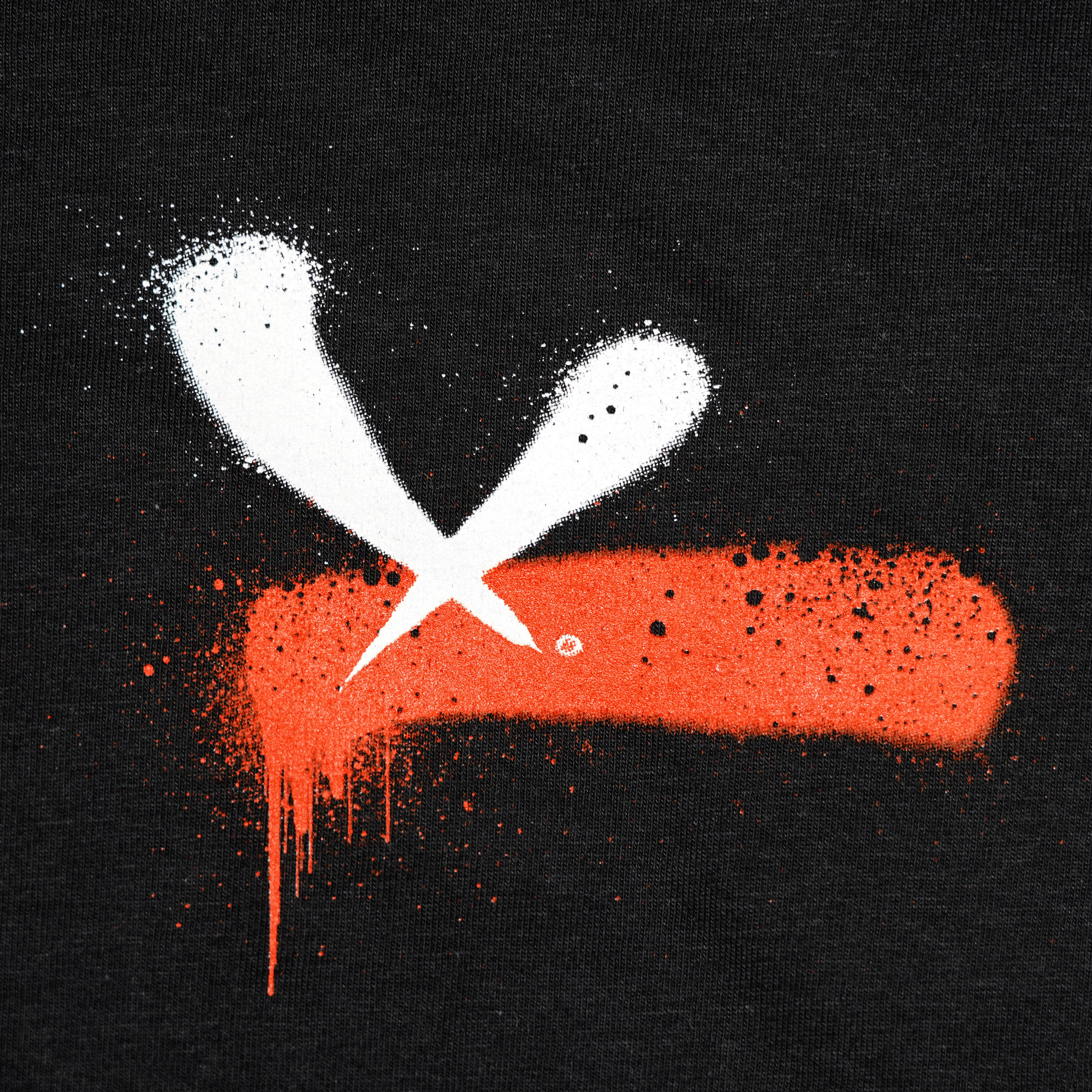 Dztroy T-Shirt "Crossline" Black