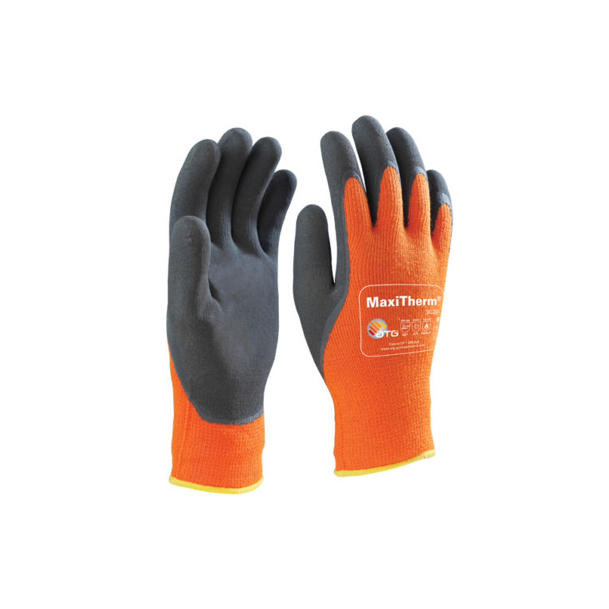 Handschuhe "Maxitherm Winter" Orange - Größe 10/XL