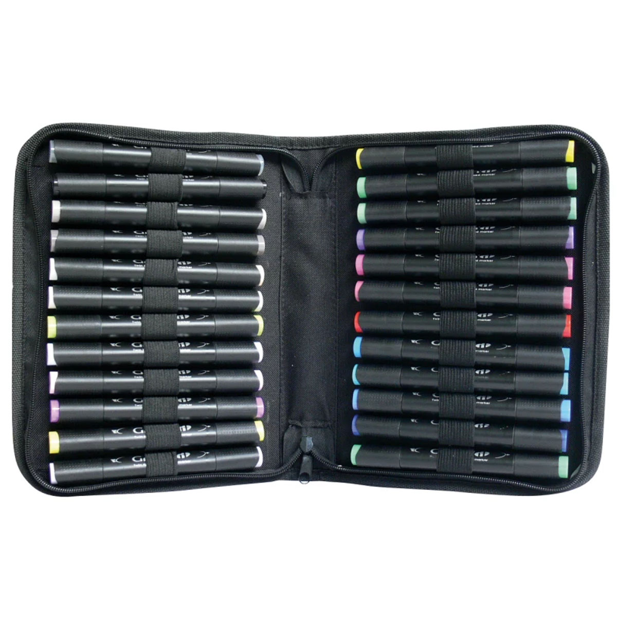 BrushMarker24er_Basic-02 Graph´It "Marker" (36 Set) - Basic