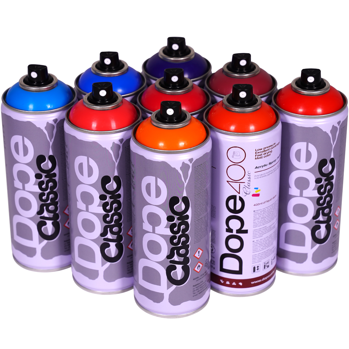Dope "Classic Paint 9er Paint Box Cherokee" (9x400ml)