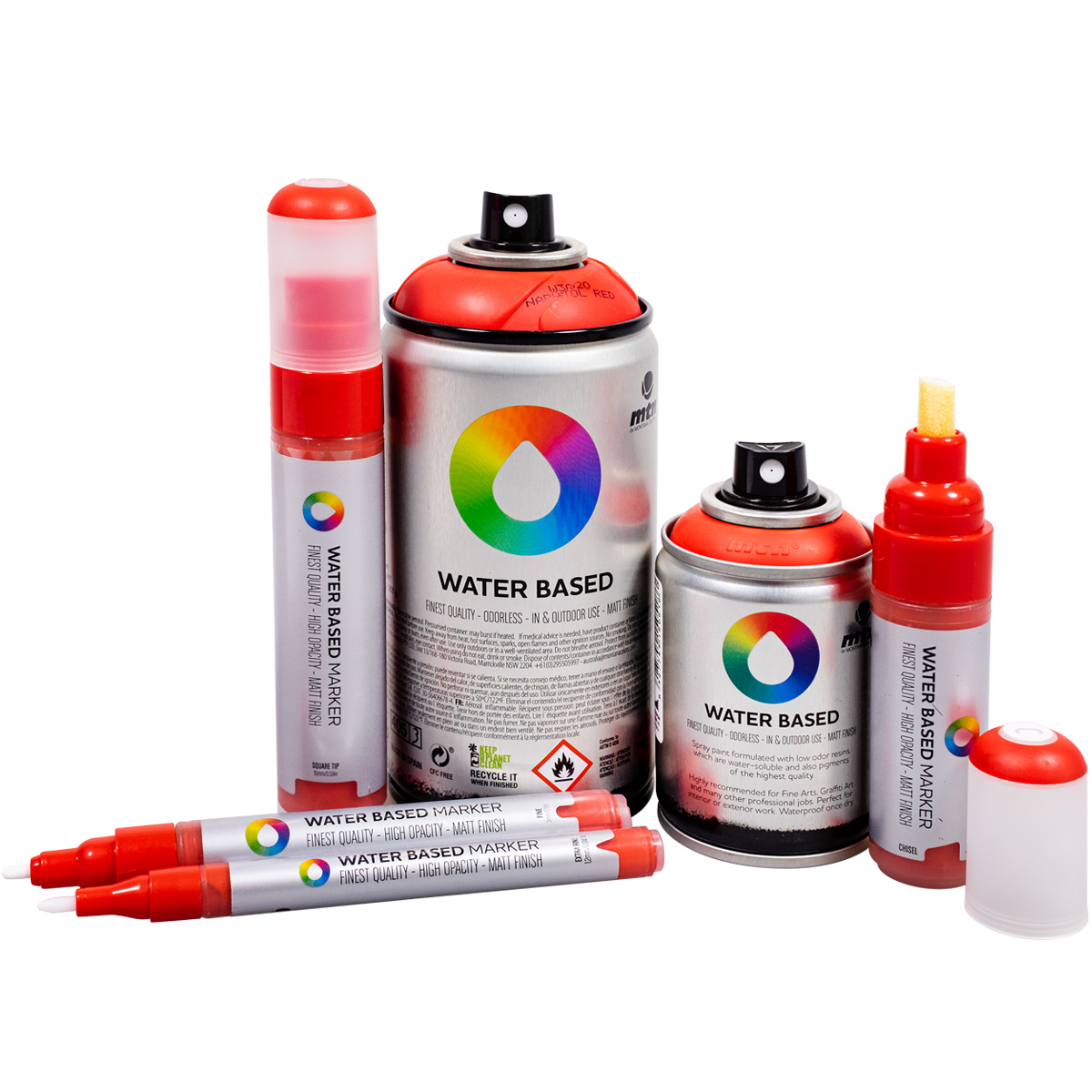 MTN "Water Based Starter Set - Naphthol Red"