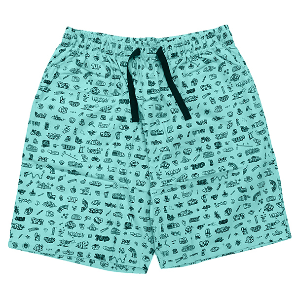 Lousy Livin Beach Shorts "1UP" Mint