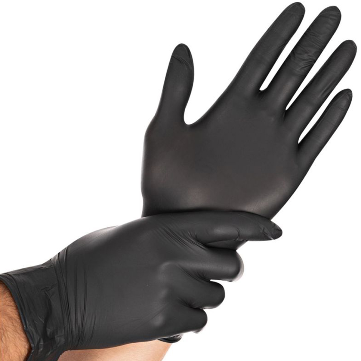 Hygostar Handschuhe "Nitril Dark" Black (100er Pack)